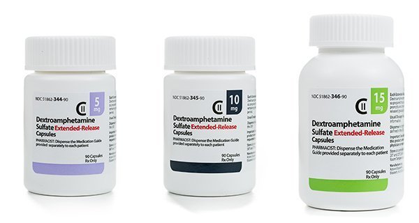 Dextroamphetamine (Dexedrine) 10mg